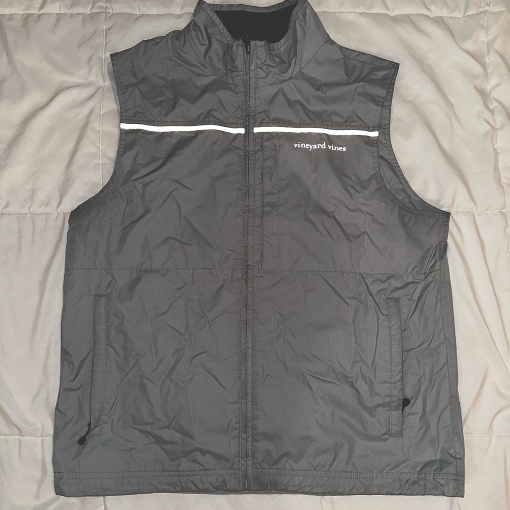 Vineyard Vines, Medium, Grey Performance Vest
